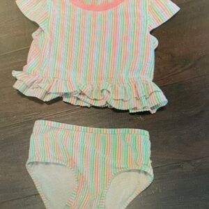 Striped Kids Swim Set